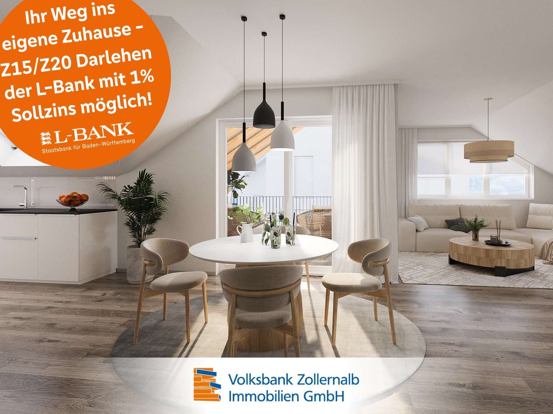 Thumbnail-Wohnung zum Kaufen in Dormettingen 455.000,00 € 121.6 m²