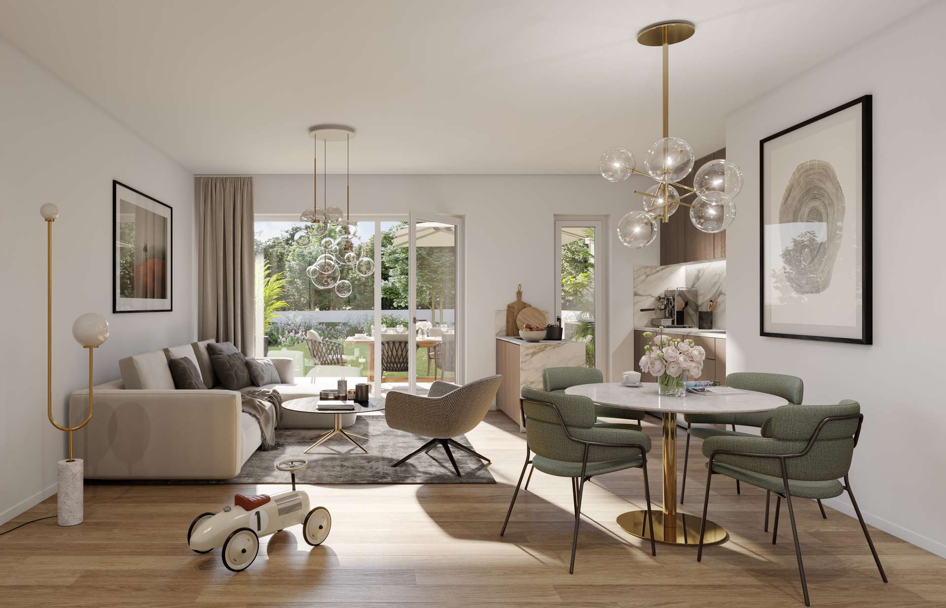 Thumbnail-Wohnung zum Kaufen in Leipzig 510.000,00 € 93.6 m²