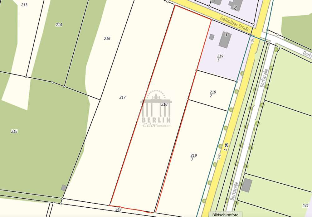 Thumbnail-Grundstück zu verkaufen in Bronkow 45.000,00 € 8639 m²