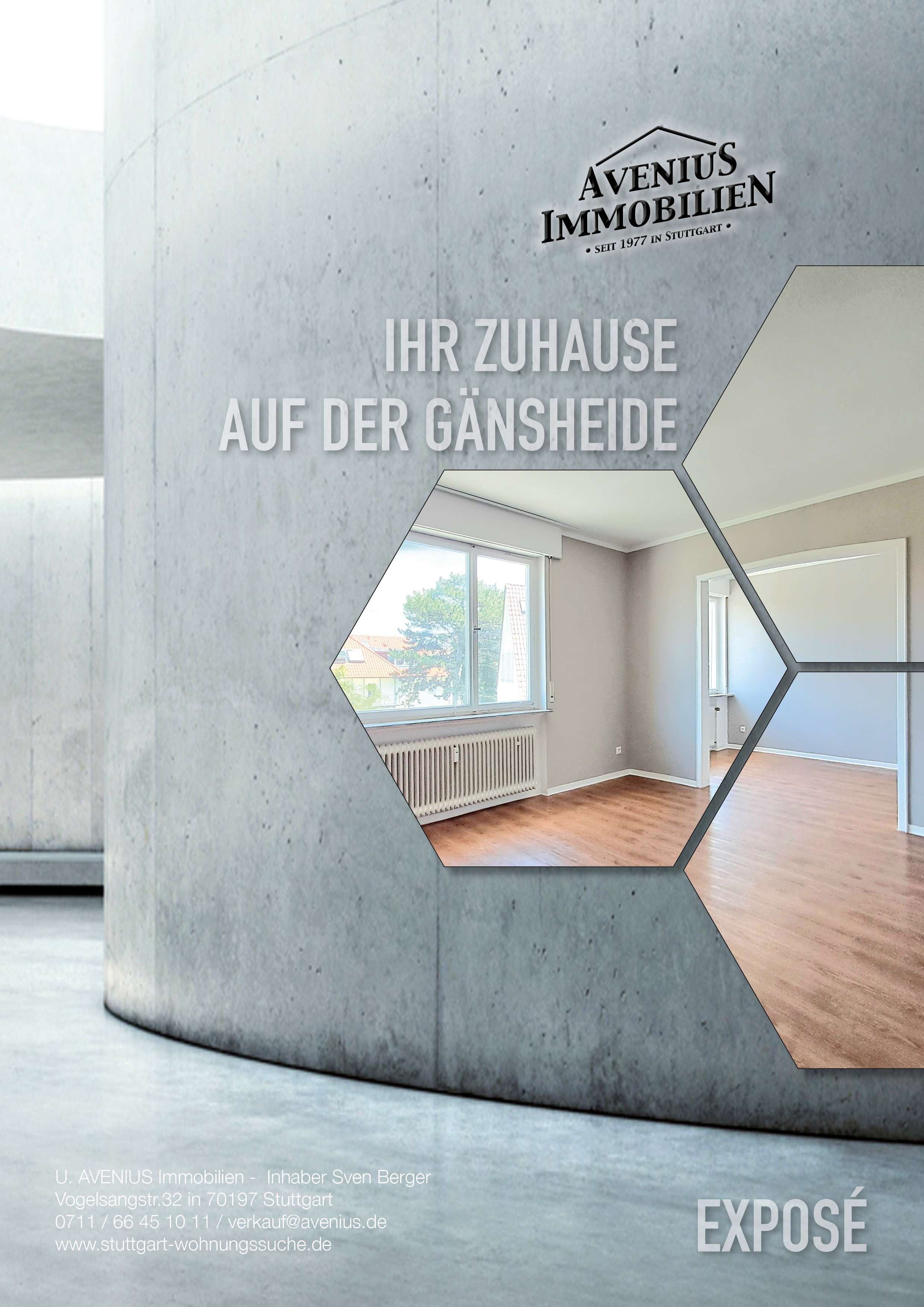 Thumbnail-Wohnung zum Mieten in Stuttgart 950,00 € 76 m²