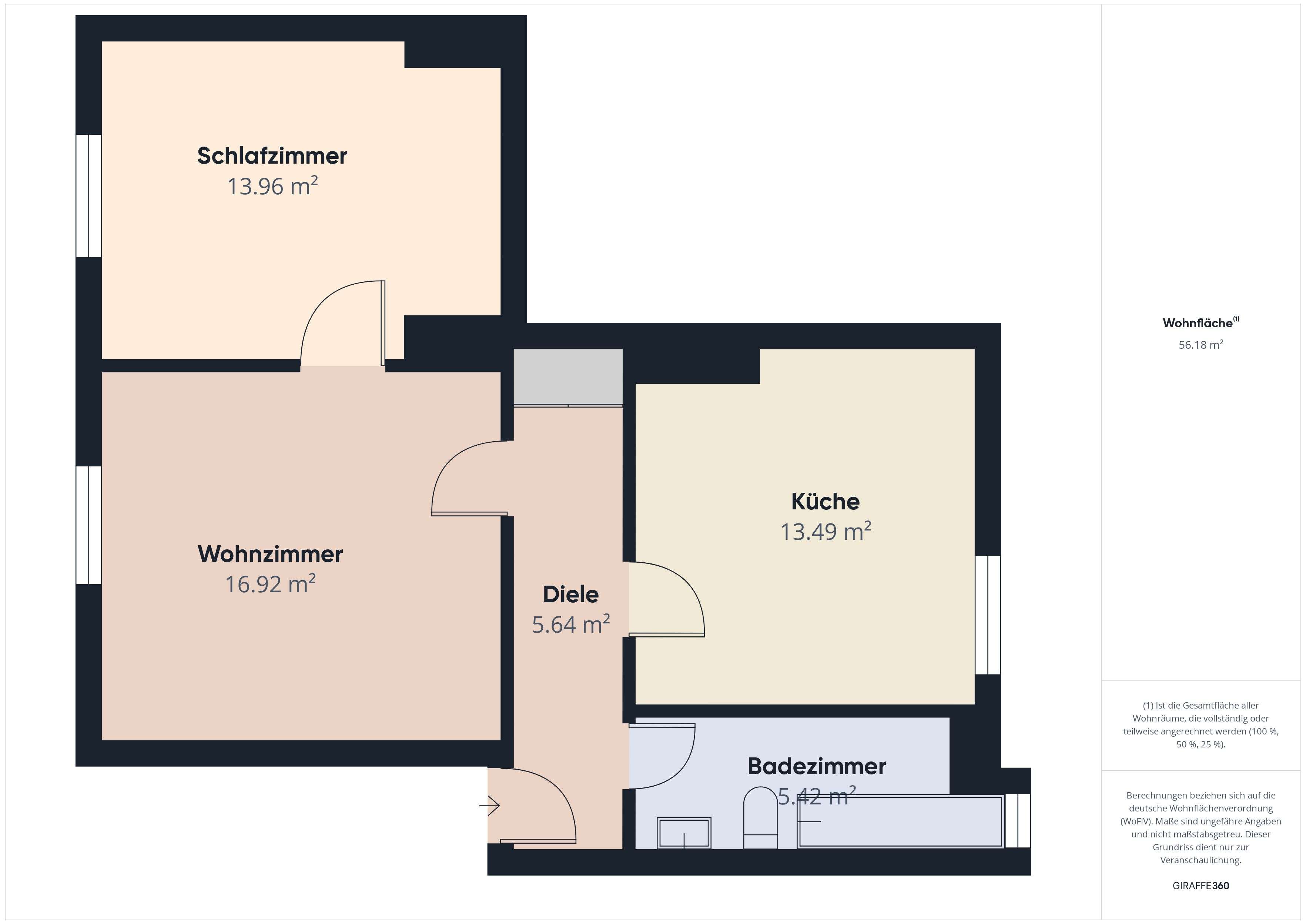 Thumbnail-Wohnung zum Kaufen in Remscheid 65.000,00 € 55 m²