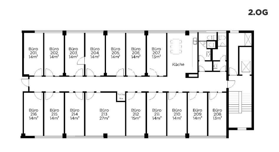 Thumbnail-Büro in Köln 1.499,00 € 30 m²