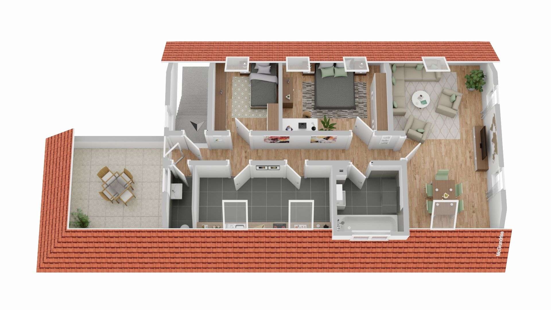 Thumbnail-Wohnung zum Kaufen in Vaihingen 234.000,00 € 81 m²