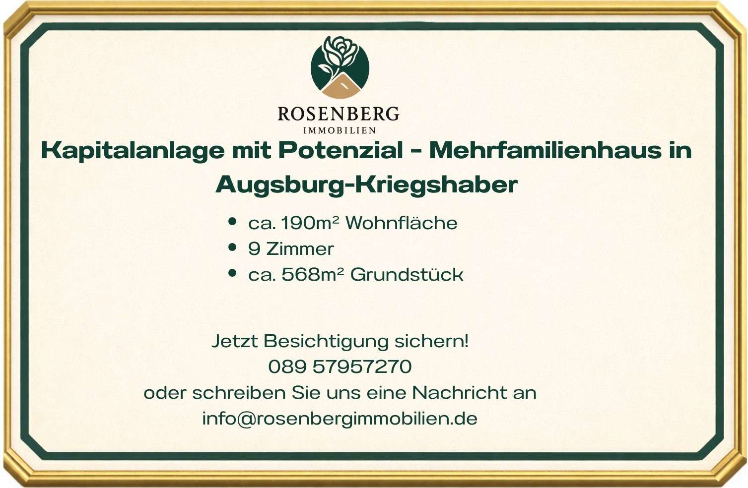 Thumbnail-Haus zum Kaufen in Augsburg 999.999,00 € 190 m²