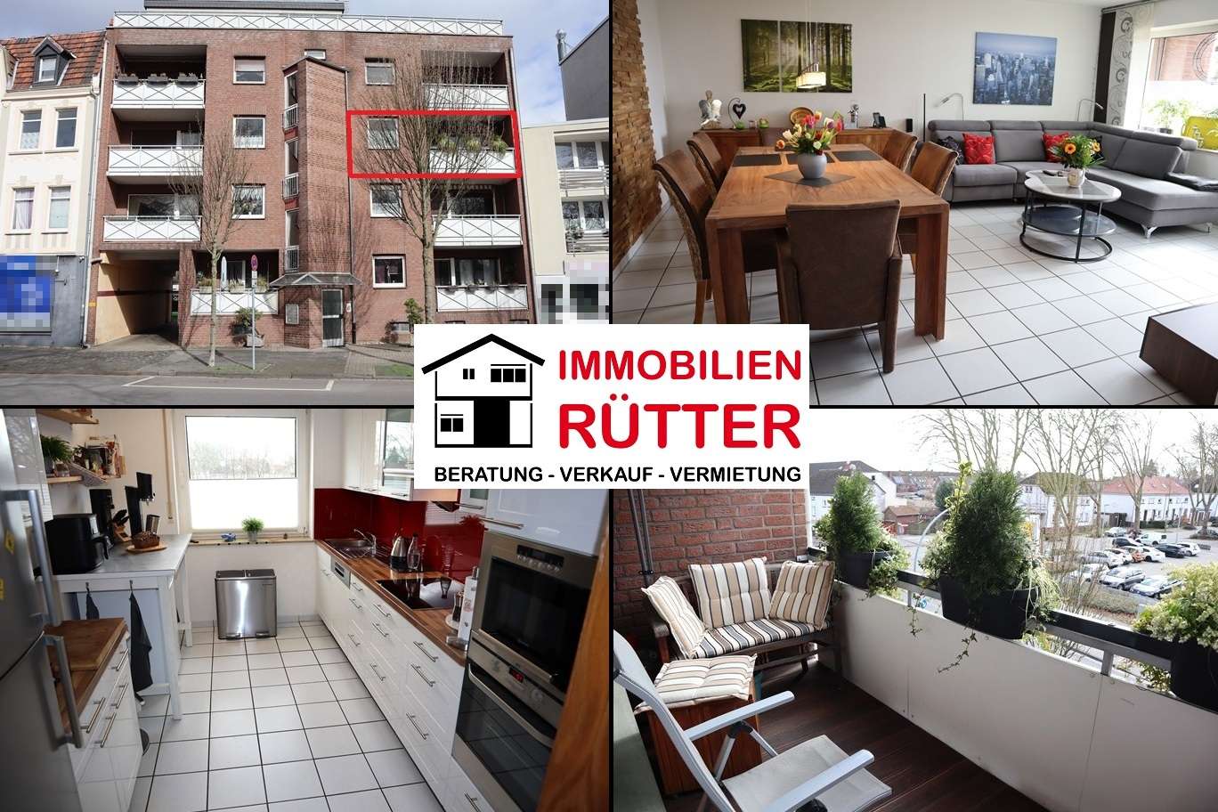 Thumbnail-Wohnung zum Kaufen in Kamp-Lintfort 250.000,00 € 96.51 m²