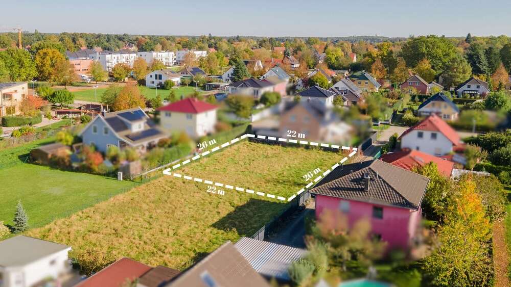 Thumbnail-Grundstück zu verkaufen in Schöneiche bei Berlin 220.000,00 € 588 m²