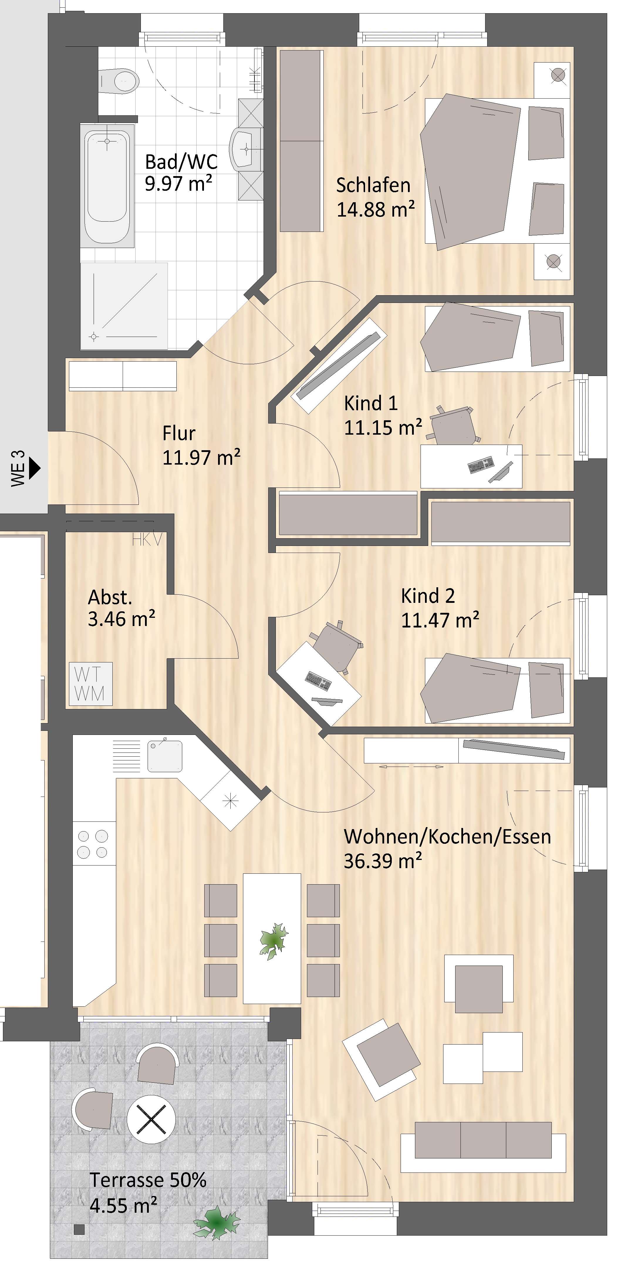 Thumbnail-Wohnung zum Kaufen in Mülsen 370.000,00 € 104 m²