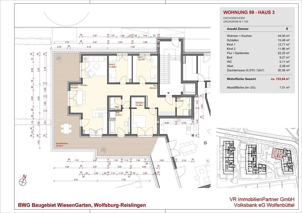 Thumbnail-Wohnung zum Kaufen in Wolfsburg 559.500,00 € 153.82 m²
