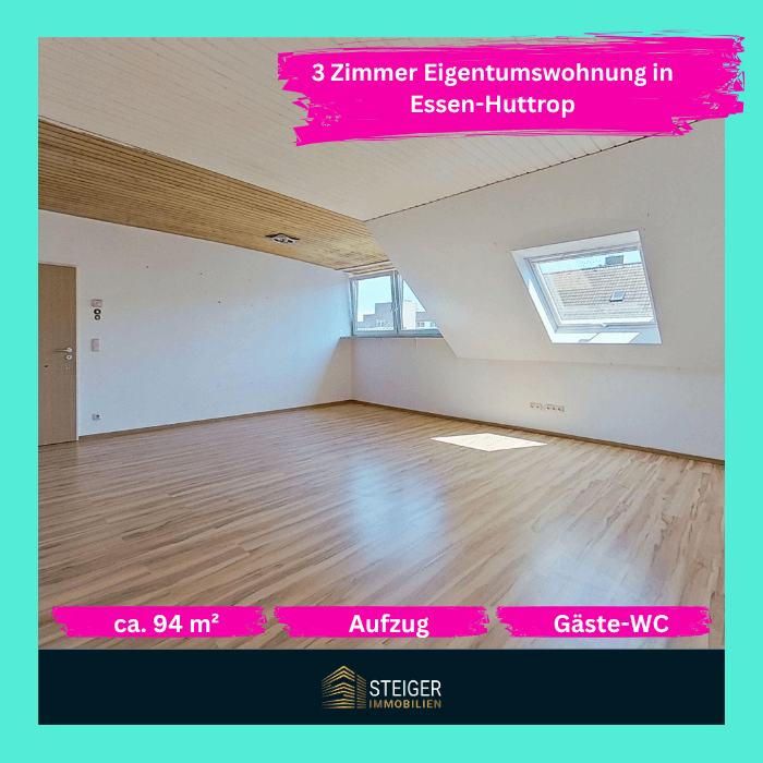 Thumbnail-Wohnung zum Kaufen in Essen 189.000,00 € 94.25 m²