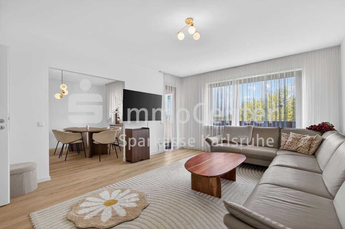 Thumbnail-Wohnung zum Kaufen in Karlsruhe Knielingen 397.000,00 € 94.02 m²