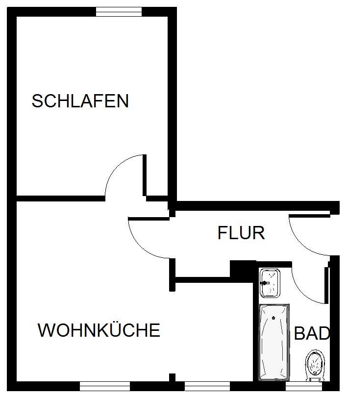 Thumbnail-Wohnung zum Mieten in Bergkamen 339,00 € 39.15 m²