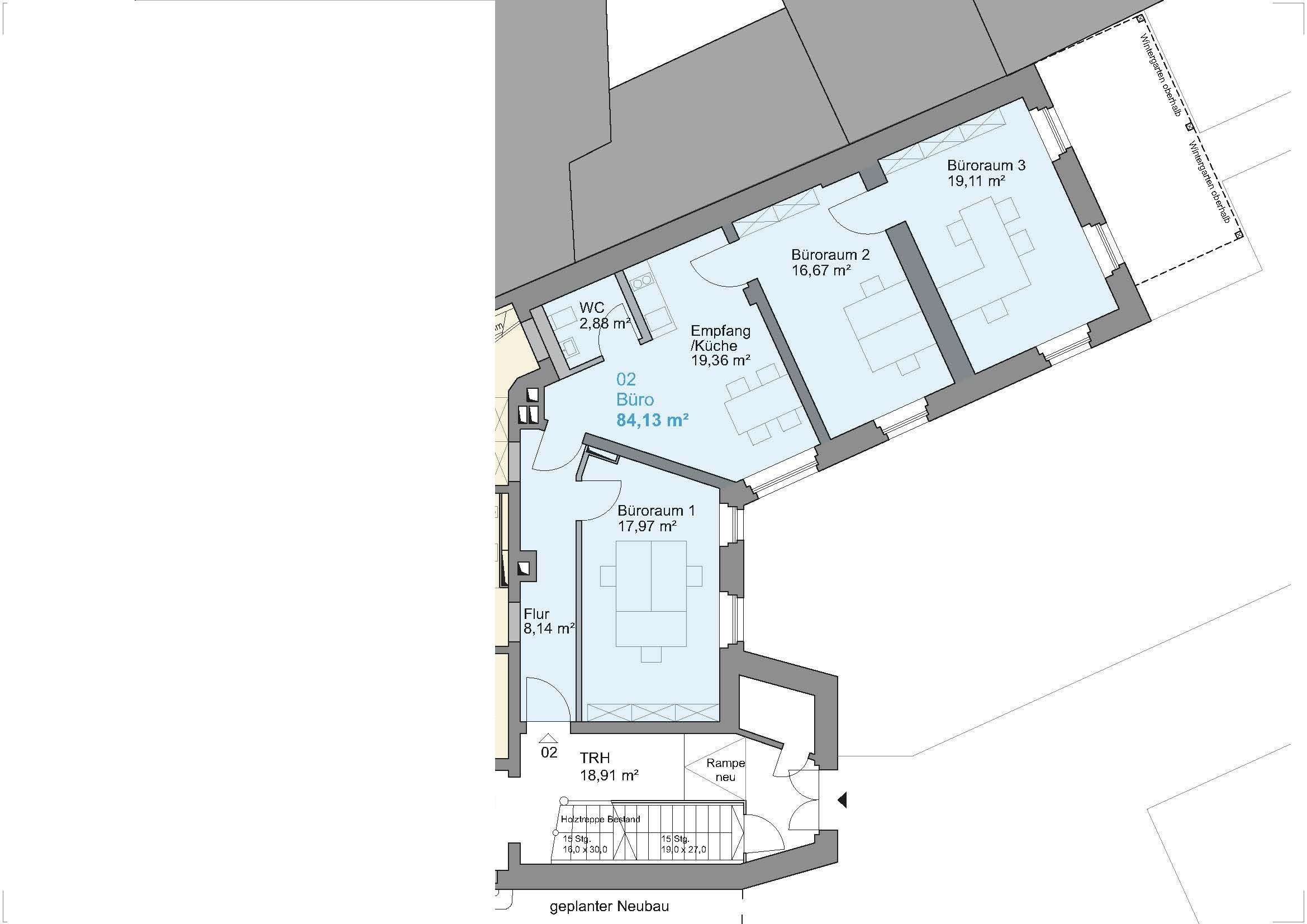 Thumbnail-Büro in Leipzig 1.200,00 € 84.13 m²