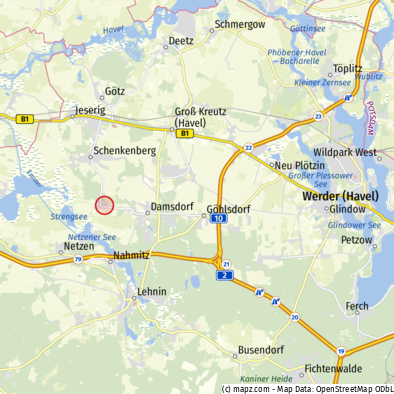 Thumbnail-Grundstück zu verkaufen in Kloster Lehnin 120.000,00 € 1450 m²