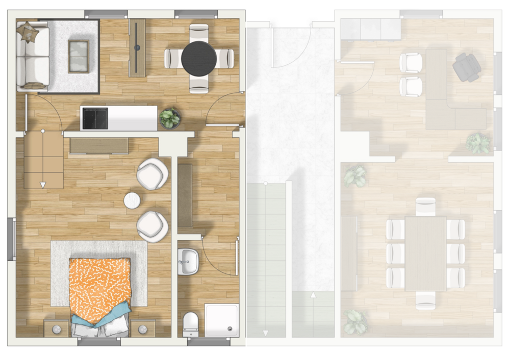 Thumbnail-Wohnung zum Mieten in Bad Laasphe 351,00 € 30.02 m²