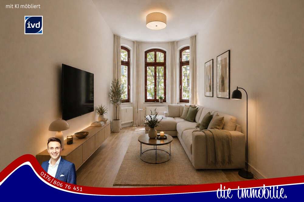 Thumbnail-Wohnung zum Kaufen in Magdeburg Stadtfeld Ost 98.500,00 € 65.75 m²