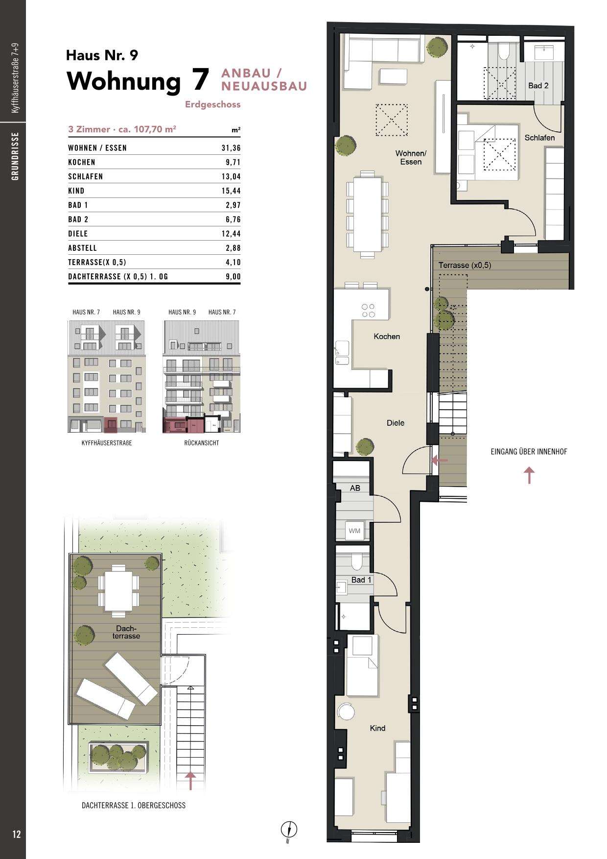 Thumbnail-Wohnung zum Kaufen in Köln 739.000,00 € 106.36 m²