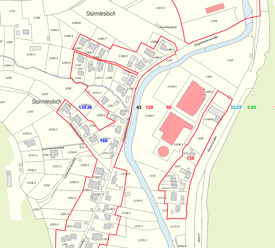 Thumbnail-Grundstück zu verkaufen in Bad Wildbad 75.000,00 € 795 m²