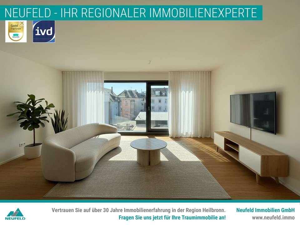 Thumbnail-Wohnung zum Mieten in Heilbronn 1.490,00 € 97.69 m²