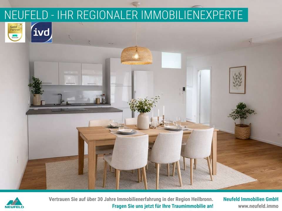 Thumbnail-Wohnung zum Mieten in Heilbronn 1.490,00 € 97.69 m²