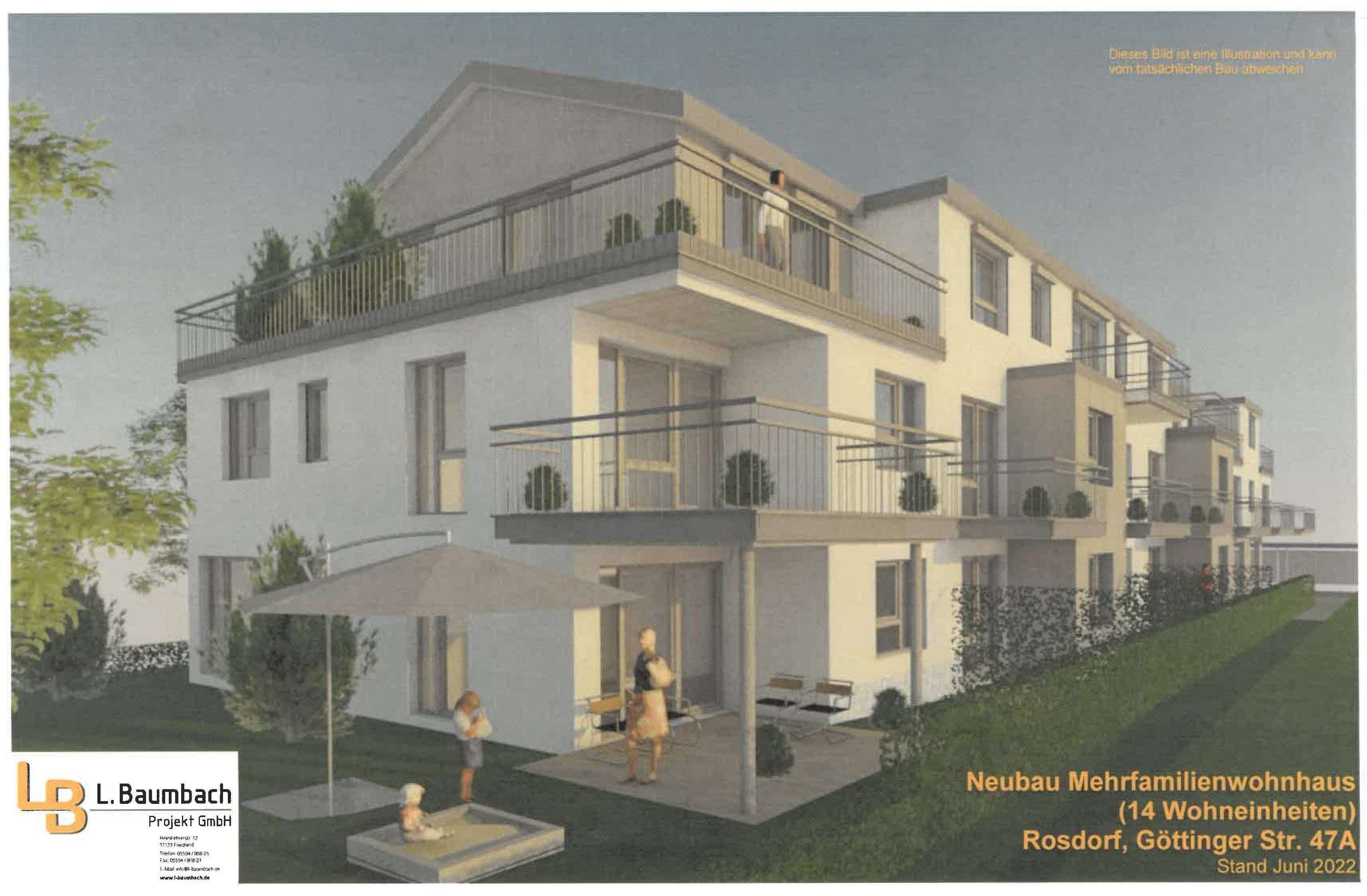 Thumbnail-Wohnung zum Kaufen in Rosdorf 580.400,00 € 111.27 m²