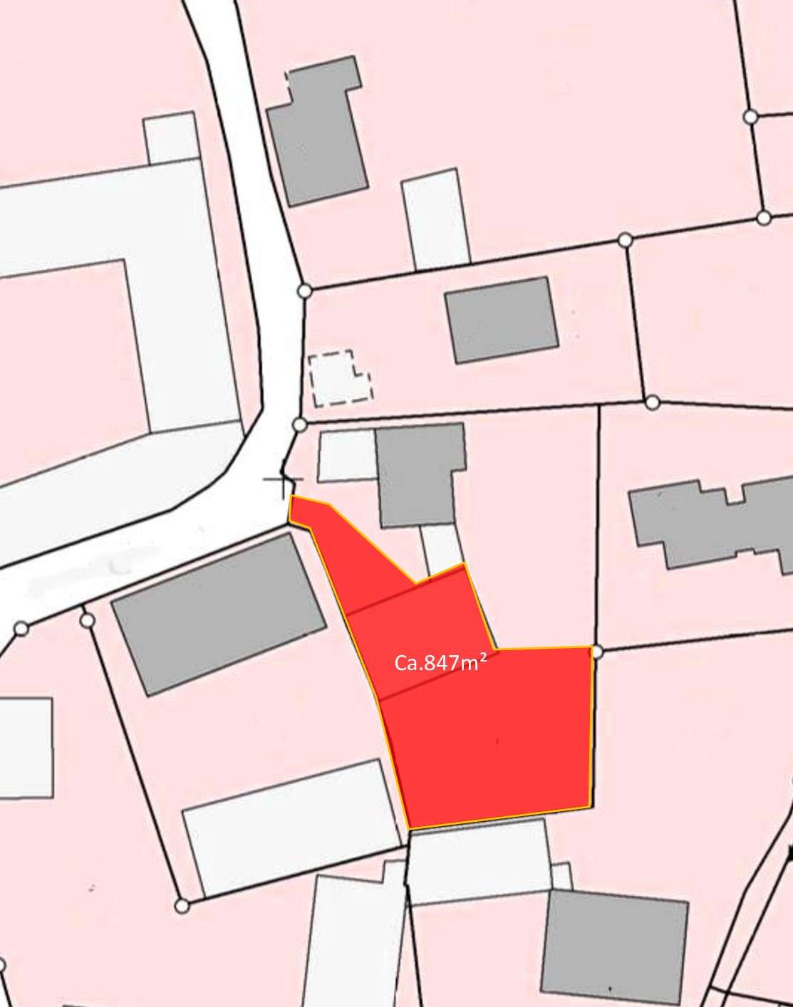 Thumbnail-Grundstück zu verkaufen in Vechelde 210.000,00 € 847 m²