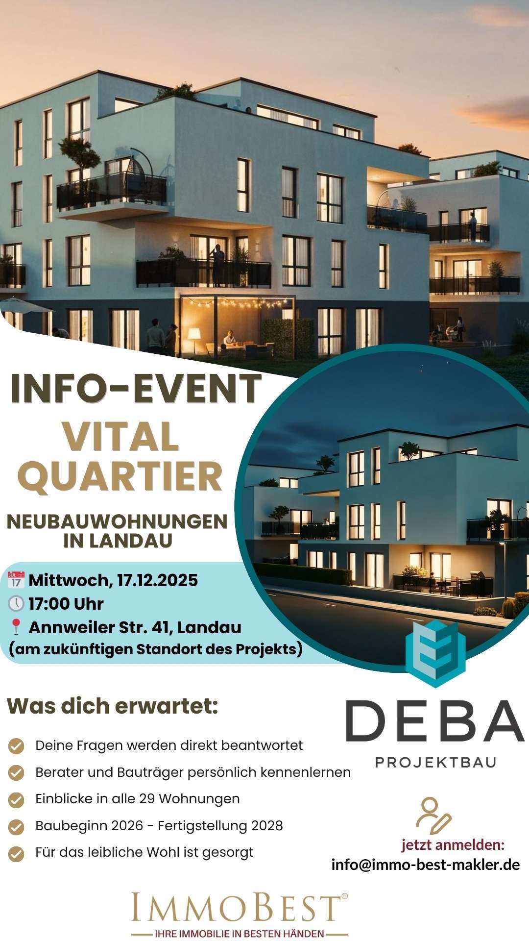 Thumbnail-Wohnung zum Kaufen in Landau in der Pfalz 285.000,00 € 58.03 m²