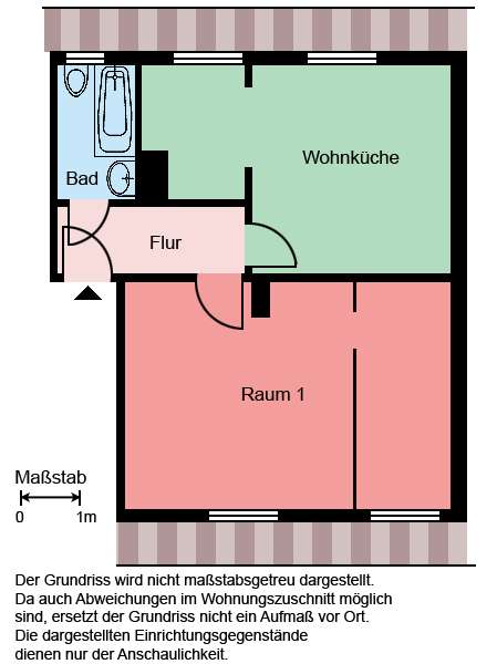 Thumbnail-Wohnung zum Mieten in Datteln 377,10 € 45.3 m²
