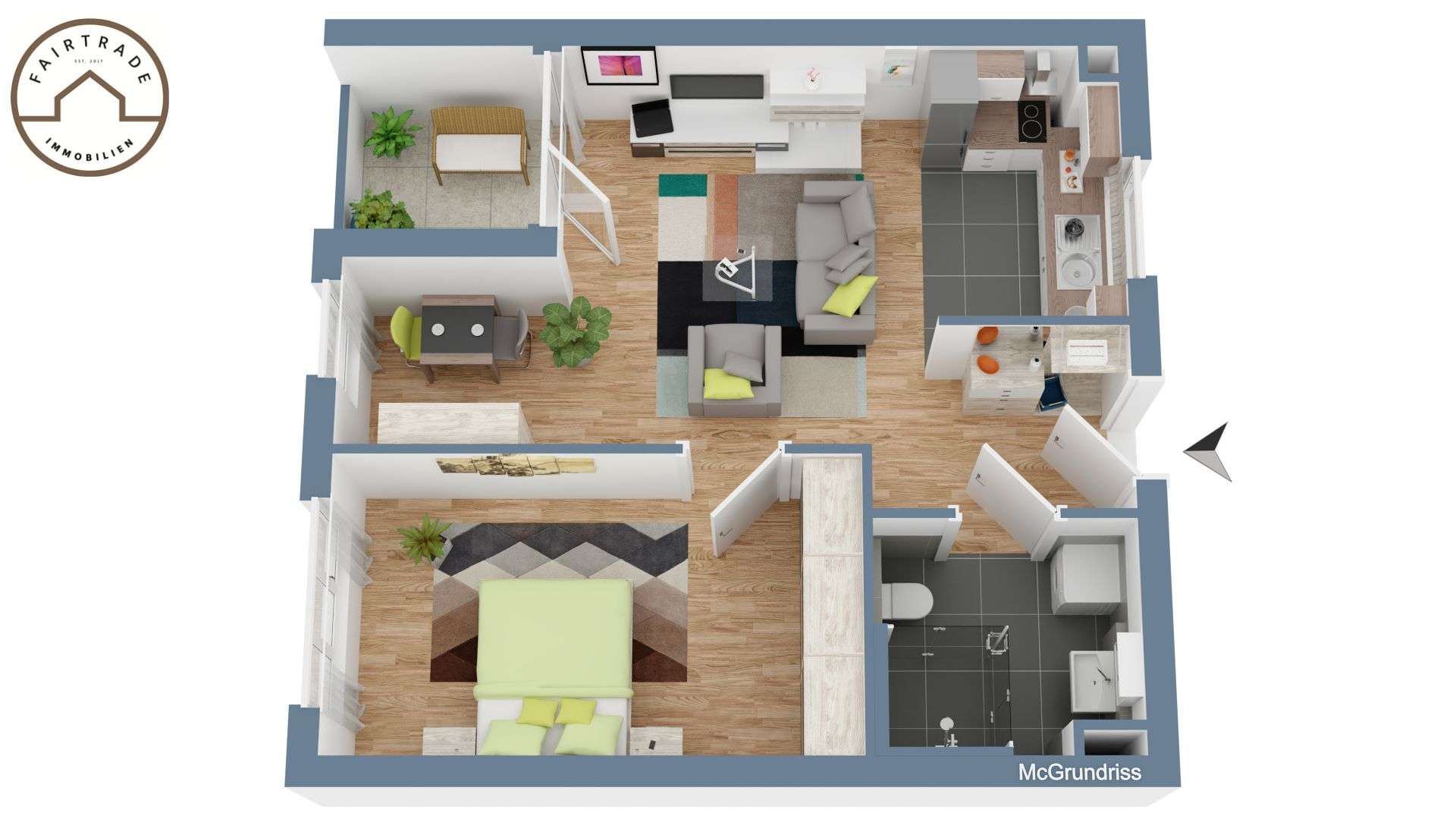 Thumbnail-Wohnung zum Kaufen in Heilbronn 145.000,00 € 51 m²