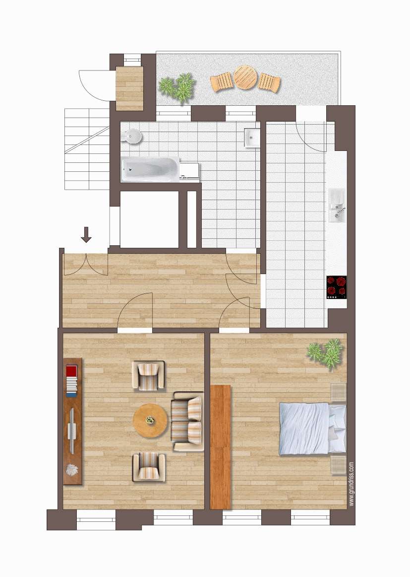 Thumbnail-Wohnung zum Kaufen in Leipzig 238.000,00 € 82.23 m²