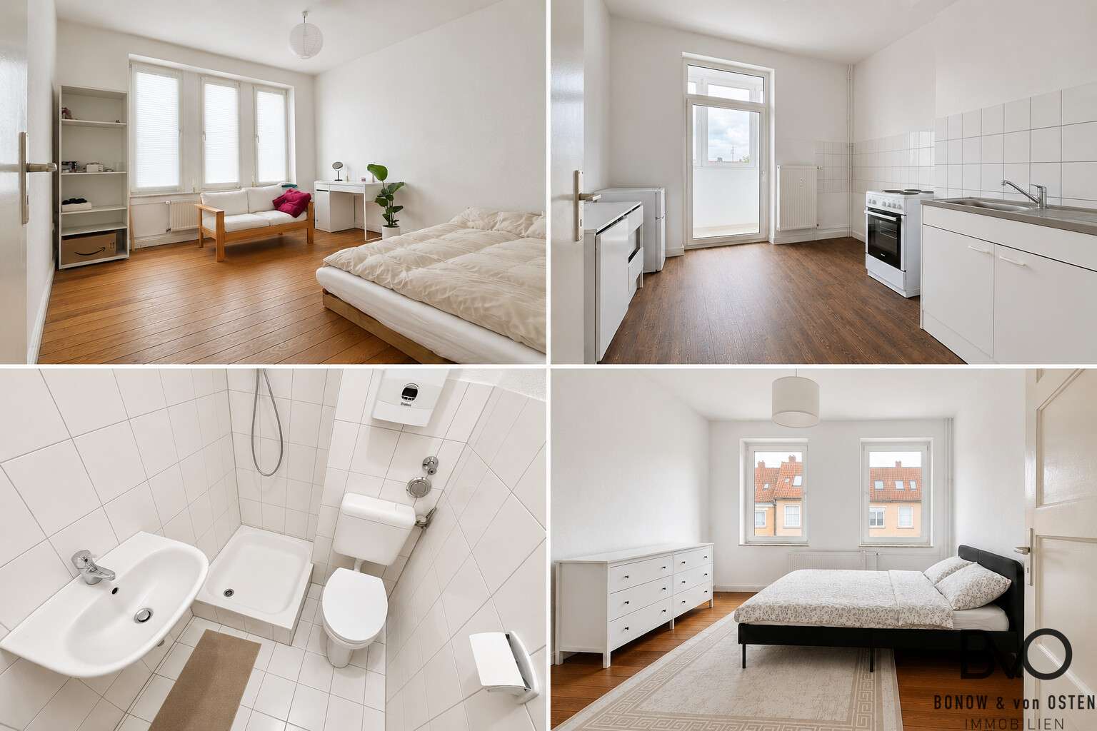 Thumbnail-Wohnung zum Mieten in Kiel 500,00 € 46 m²