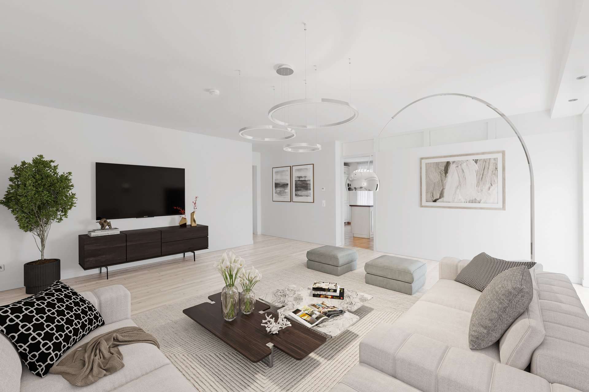 Thumbnail-Wohnung zum Kaufen in Düsseldorf - Lörick 910.000,00 € 154 m²