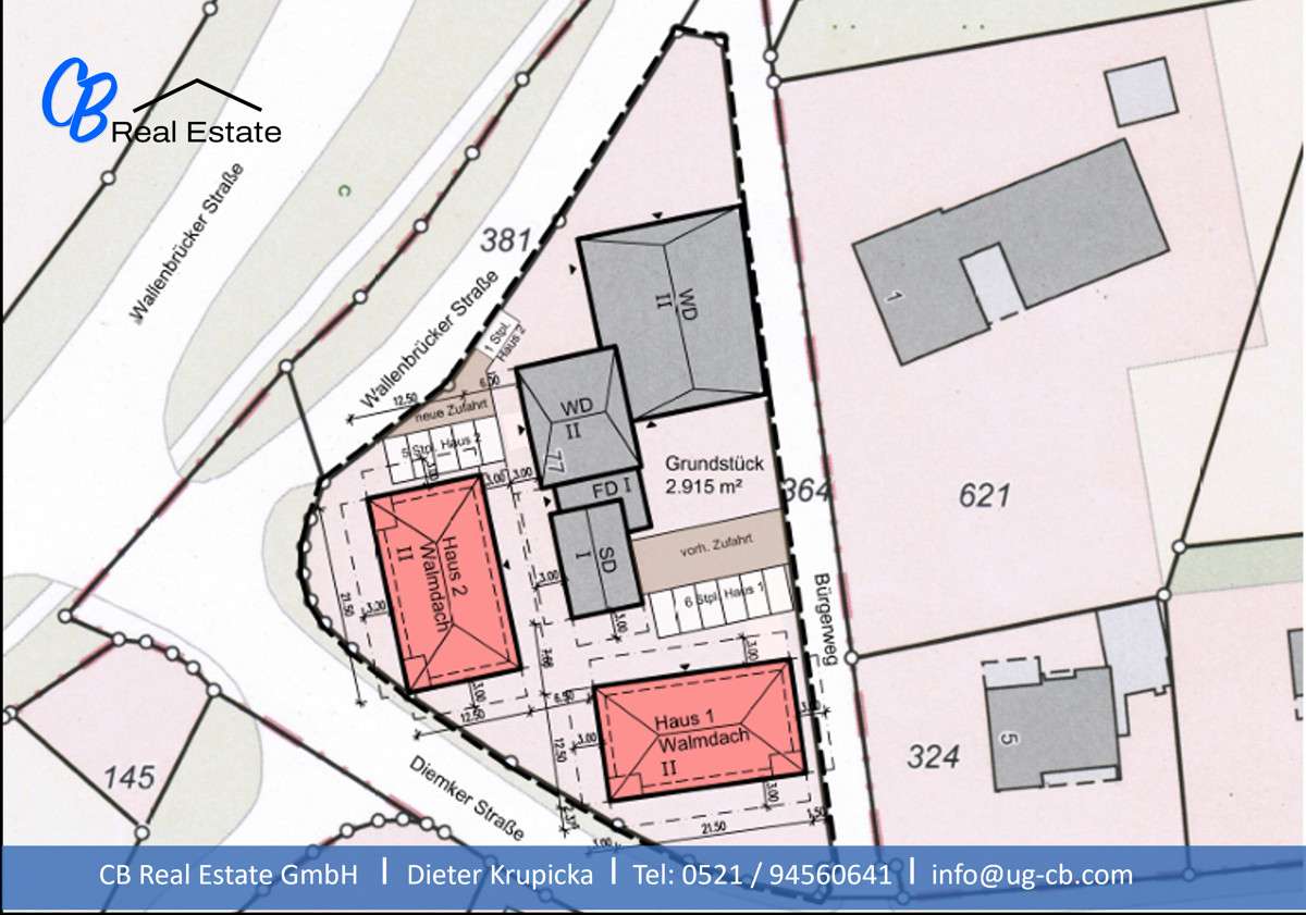Thumbnail-Grundstück zu verkaufen in Spenge Bardüttingdorf 225.000,00 € 600 m²