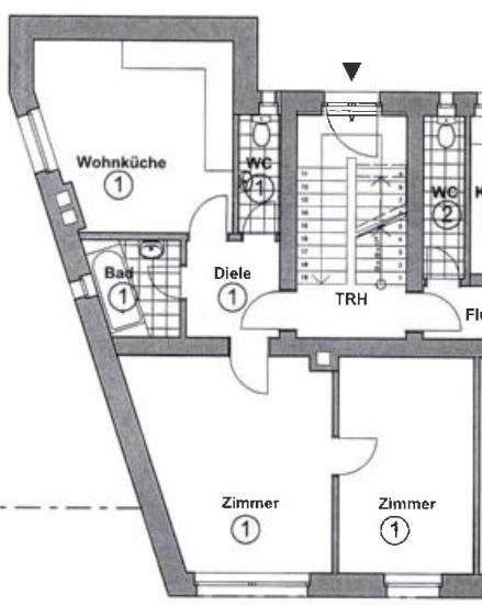 Thumbnail-Wohnung zum Mieten in Nürnberg 660,00 € 60 m²