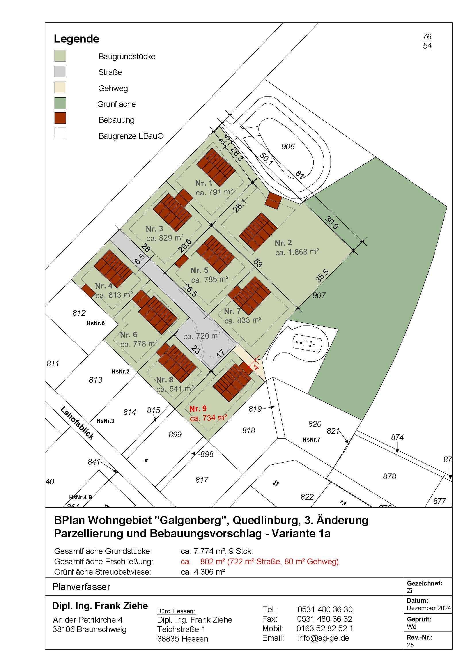 Thumbnail-Grundstück zu verkaufen in Quedlinburg 117.750,00 € 785 m²