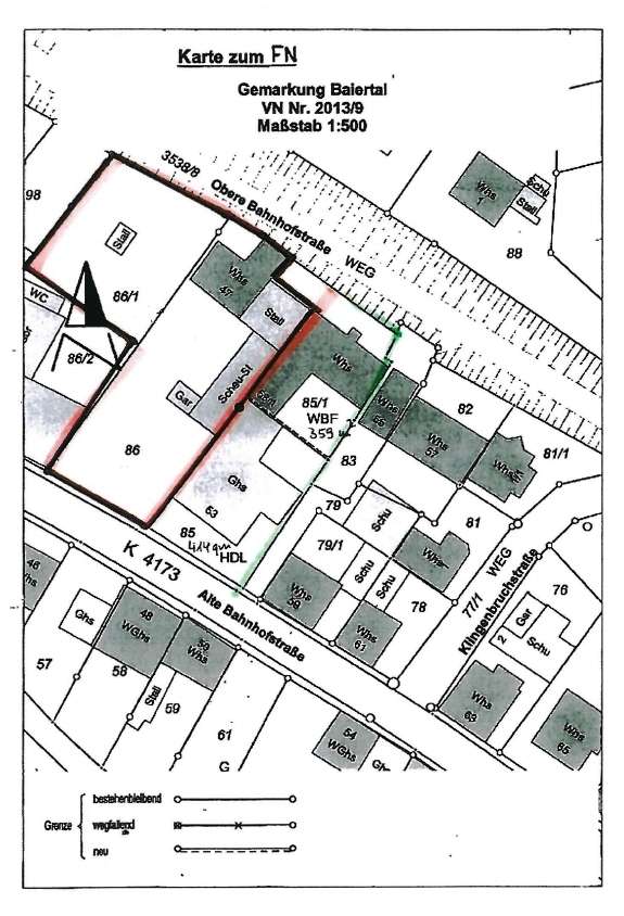 Thumbnail-Grundstück zu verkaufen in Wiesloch Baiertal 1.100.000,00 € 1358 m²