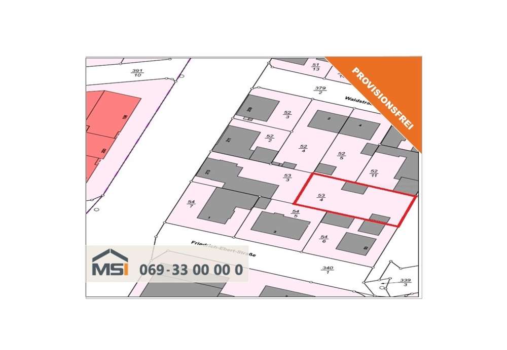 Thumbnail-Grundstück zu verkaufen in Bad Vilbel 495.000,00 € 443 m²