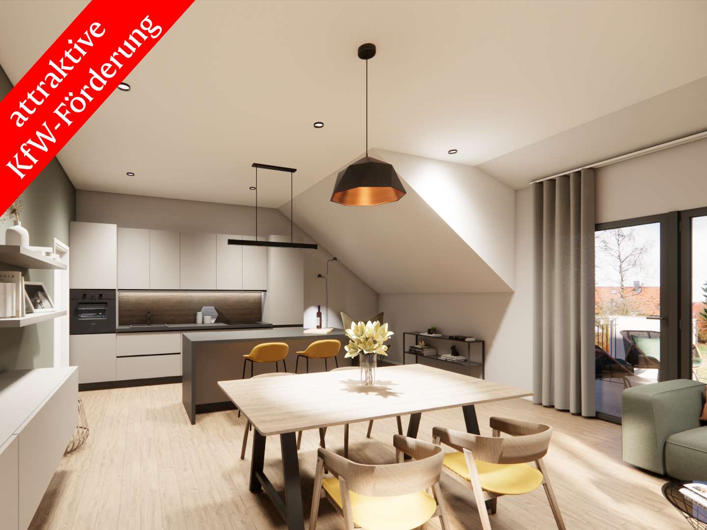 Thumbnail-Wohnung zum Kaufen in Pentling 584.000,00 € 84 m²