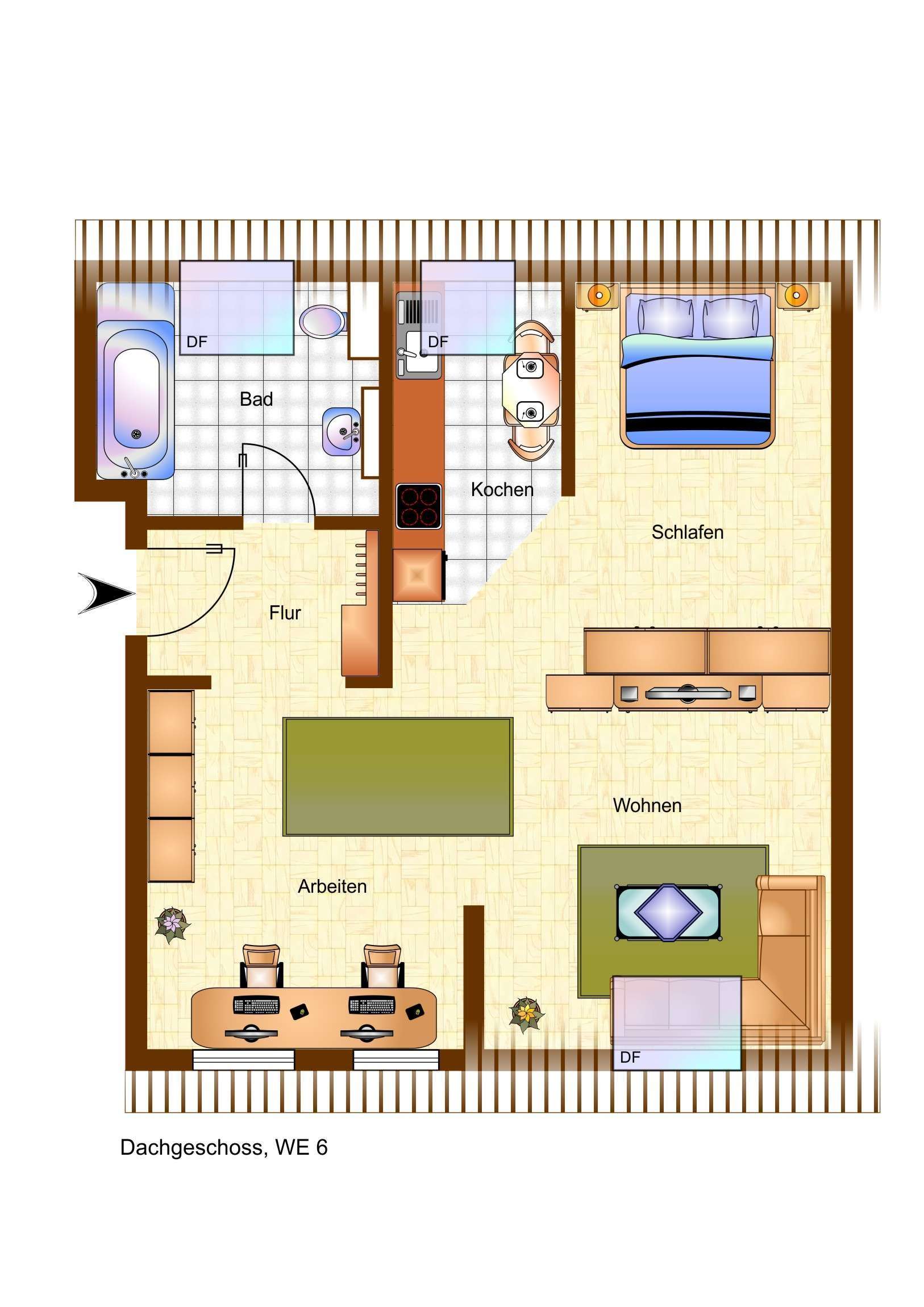 Thumbnail-Wohnung zum Kaufen in Leipzig 146.000,00 € 40 m²