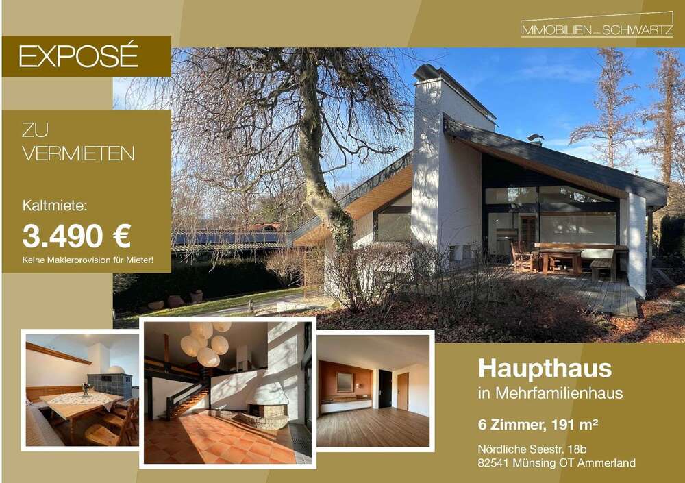 Thumbnail-Haus zum Mieten in Münsing-Ammerland 3.490,00 € 191 m²