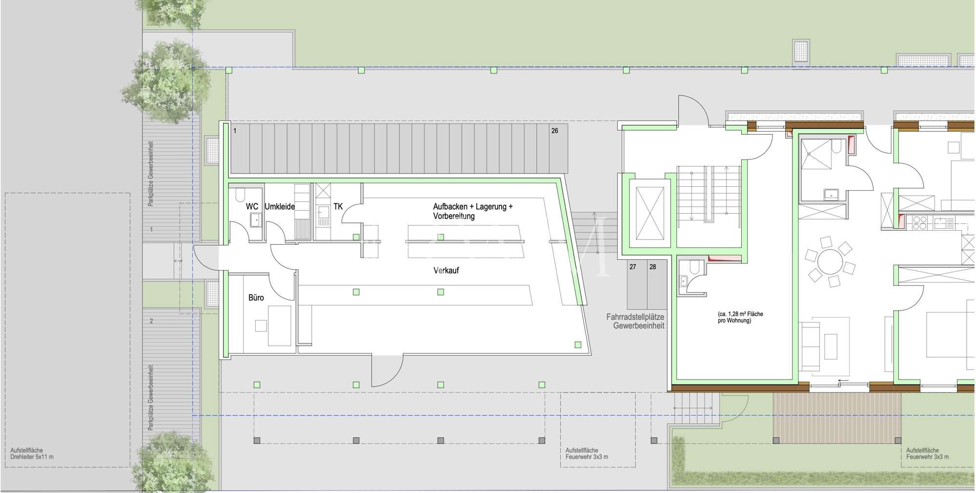 Thumbnail-Einzelhandel in Scharnhausen 1.450,00 € 100 m²