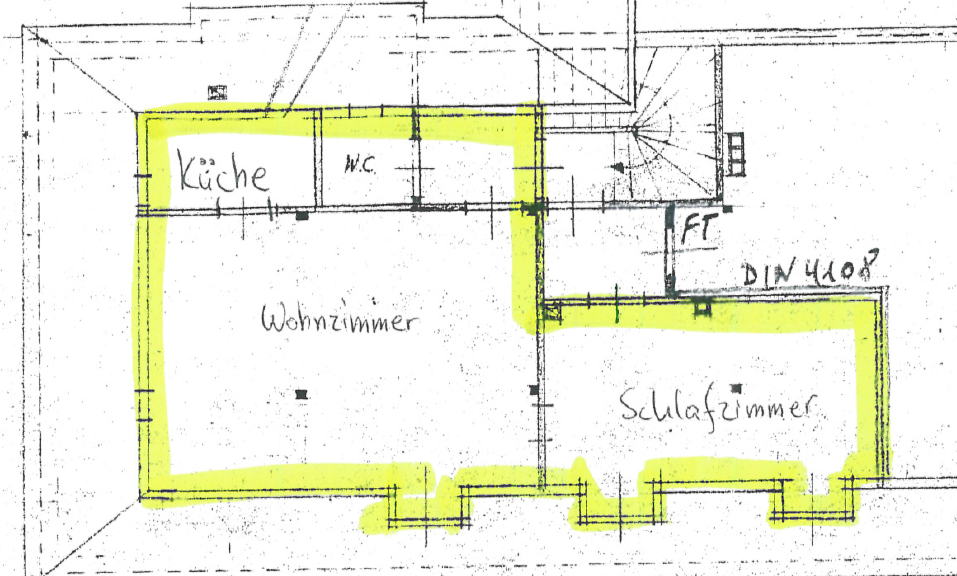 Thumbnail-Wohnung zum Mieten in Duisburg 390,00 € 62 m²