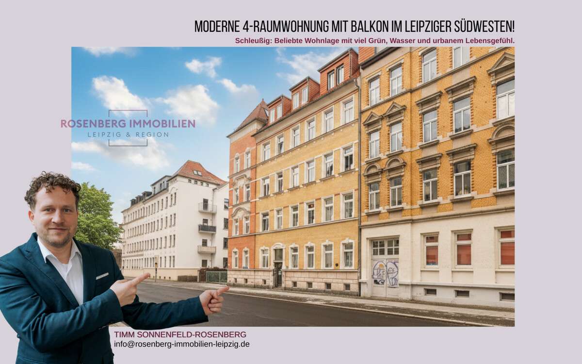 Thumbnail-Wohnung zum Kaufen in Leipzig Schleußig 249.900,00 € 90.94 m²