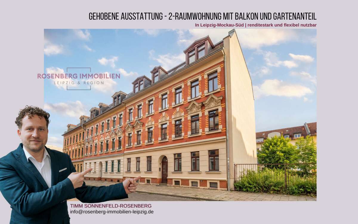 Thumbnail-Wohnung zum Kaufen in Leipzig Mockau-Süd 124.900,00 € 47.57 m²