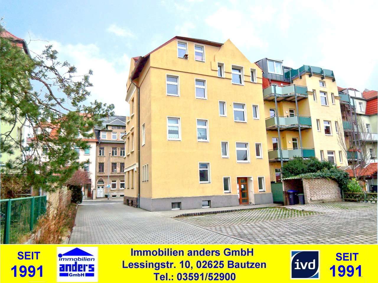 Thumbnail-Wohnung zum Mieten in Bautzen 275,00 € 47.5 m²