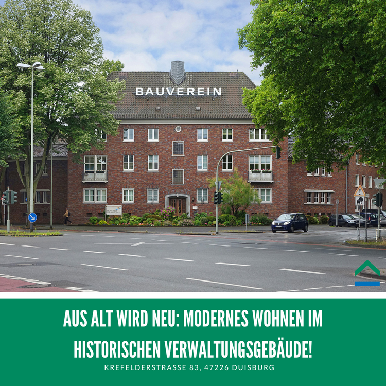 Thumbnail-Wohnung zum Mieten in Duisburg 627,99 € 71.04 m²