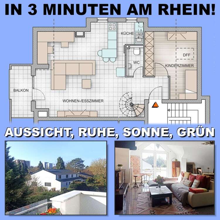 Thumbnail-Wohnung zum Kaufen in Mannheim 365.000,00 € 71.9 m²
