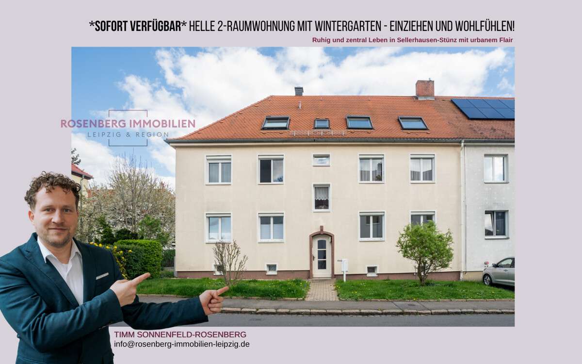 Thumbnail-Wohnung zum Mieten in Leipzig Sellerhausen-Stünz 460,00 € 59.94 m²