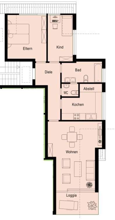 Thumbnail-Wohnung zum Mieten in Bergisch Gladbach 418,81 € 69.34 m²