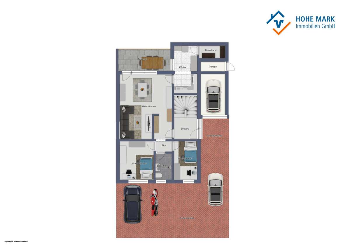 Thumbnail-Wohnung zum Kaufen in Dorsten Rhade 120.000,00 € 74.32 m²