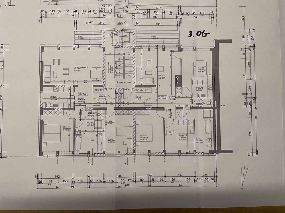 Thumbnail-Wohnung zum Mieten in Aachen 1.350,00 € 117 m²